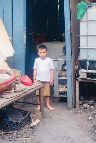 Outdoor school in Honduras